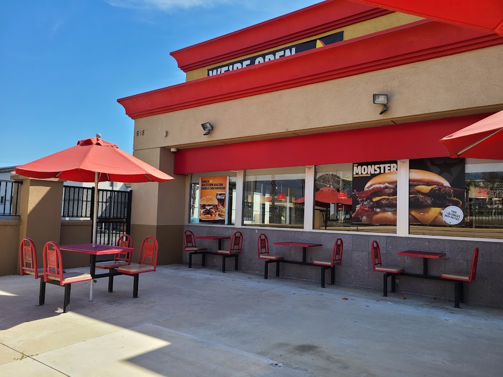 Carls Jr. | 688 E Foothill Blvd, Upland, CA 91786, USA | Phone: (909) 920-6641