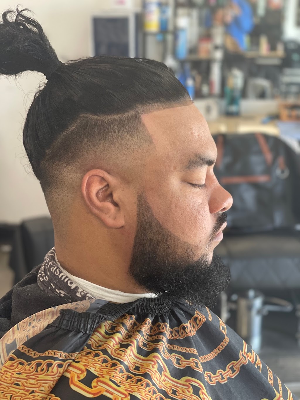 Fade N Up Tinker | 5101 SE 29th St STE 104, Del City, OK 73115, USA | Phone: (405) 795-5700