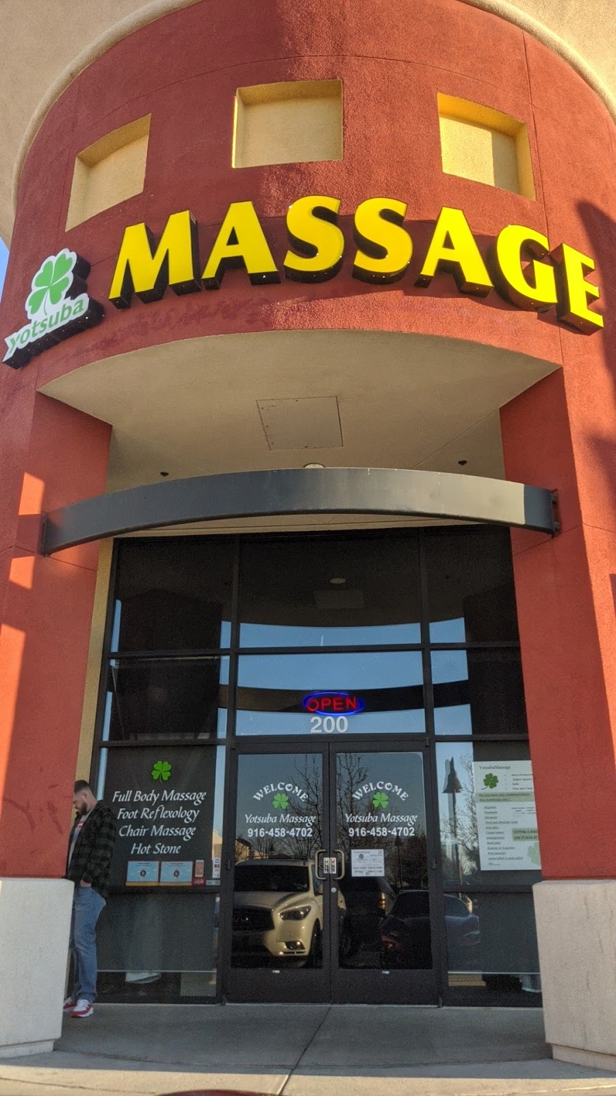 Yotsuba Massage | 1230 Sunset Blvd, Rocklin, CA 95765 | Phone: (916) 458-4702