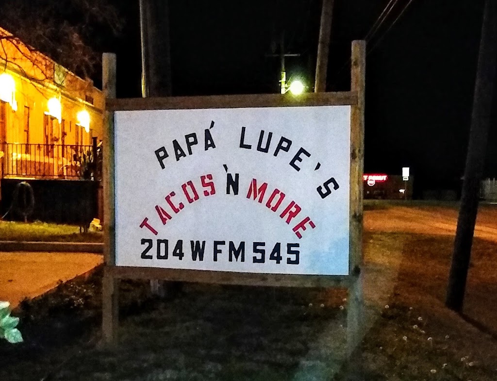 Papa Lupe’s Mexican Restaurant | 204 W FM 545, Blue Ridge, TX 75424, USA | Phone: (903) 201-0117