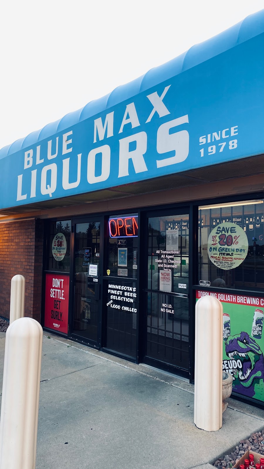 Blue Max Liquors | 14640 10th Ave S, Burnsville, MN 55337, USA | Phone: (952) 432-3350