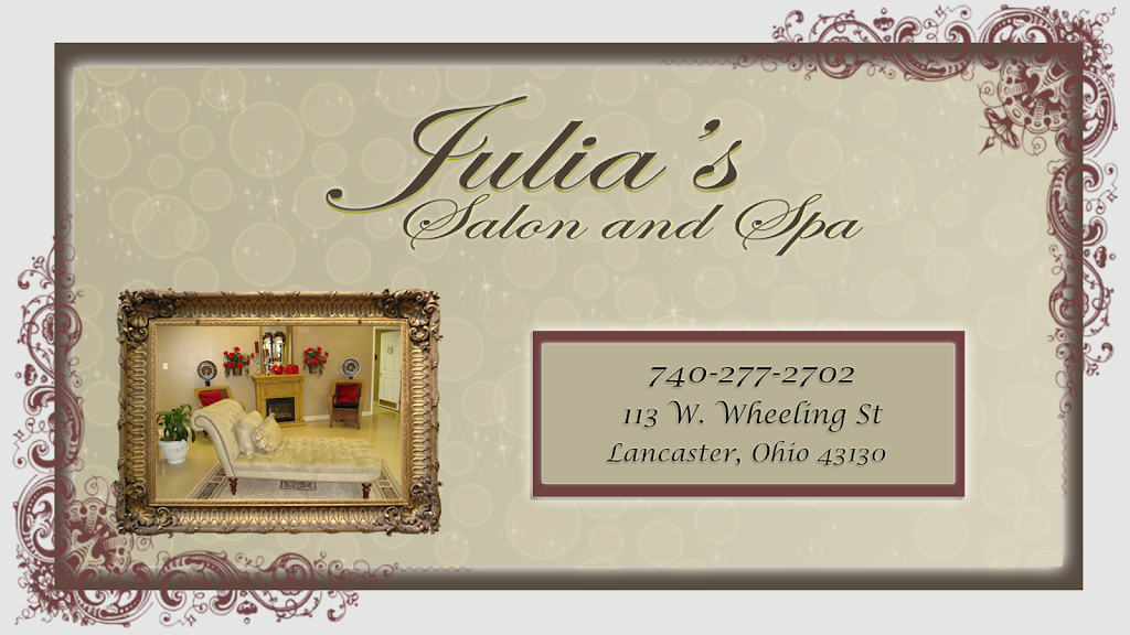 Julias Salon & Spa | 515 N High St, Lancaster, OH 43130, USA | Phone: (740) 654-7263