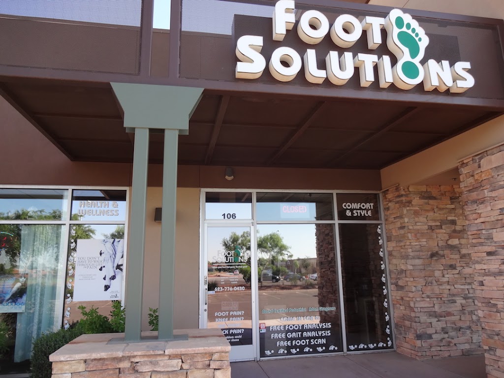 Foot Solutions Peoria | 6750 W Thunderbird Rd Suite 106, Peoria, AZ 85381, USA | Phone: (623) 776-0430