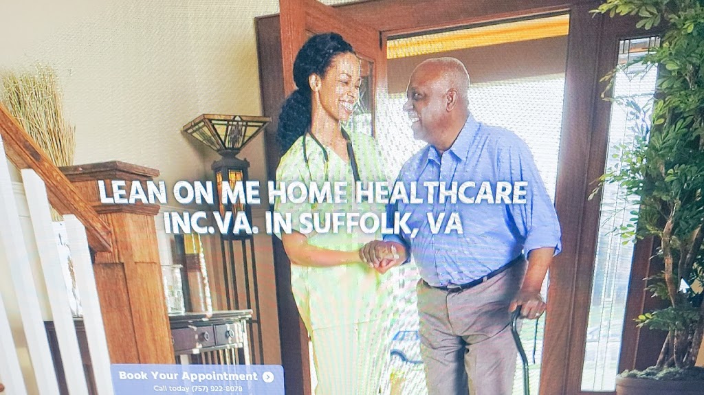 Lean On Me Home Health Care LLC | 618 Battery Ave, Suffolk, VA 23434, USA | Phone: (757) 922-8078