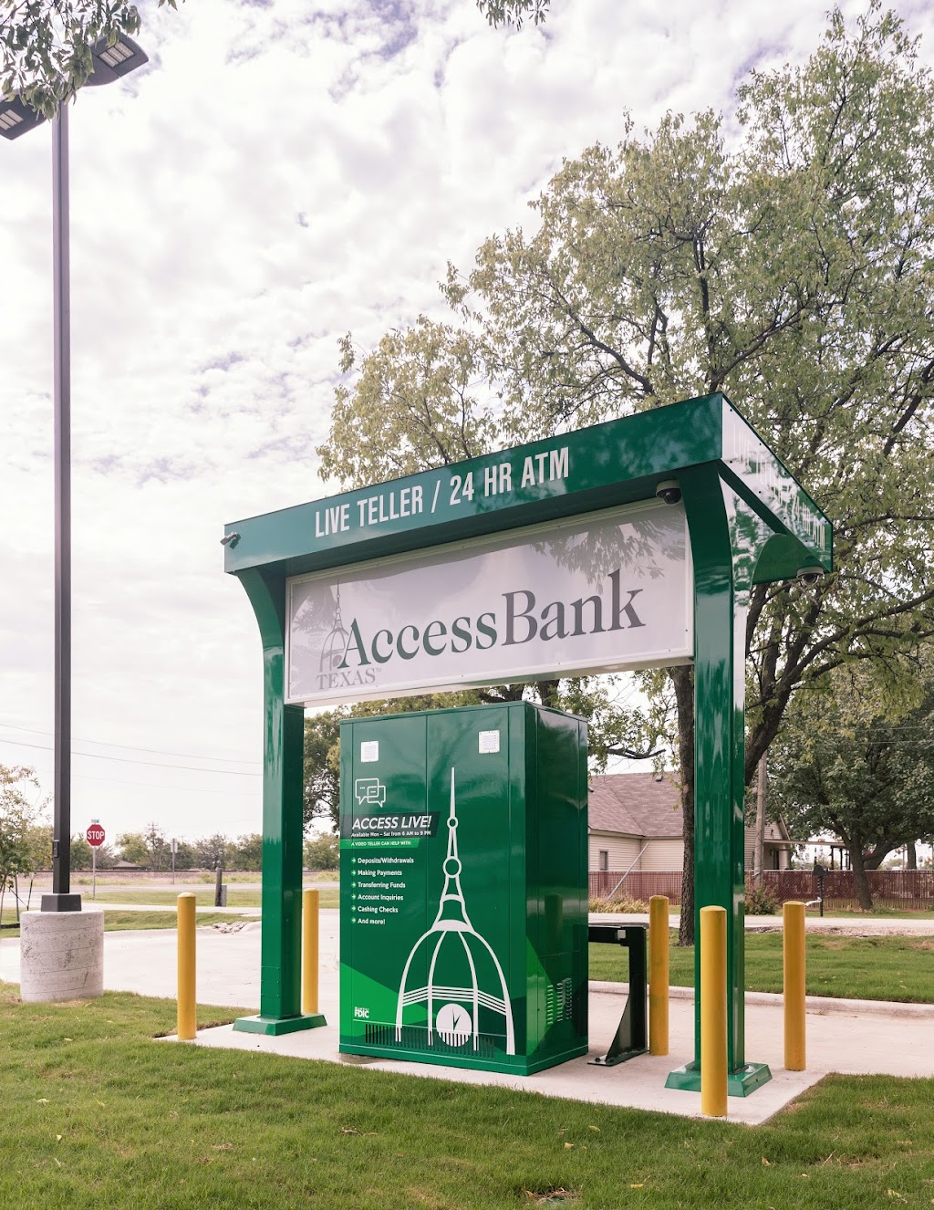 AccessBank Texas ATM (with Live Teller) | 201 N Farm to Market Rd 156, Ponder, TX 76259, USA | Phone: (940) 382-3962