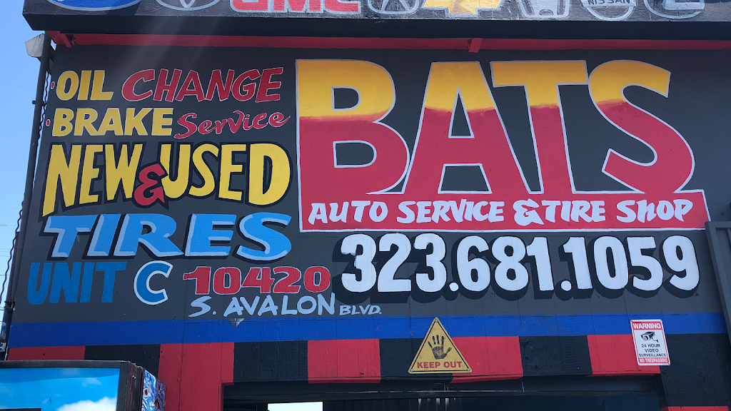 Bats Auto Service & Tire Shop | 10420 Avalon Blvd, Los Angeles, CA 90003, USA | Phone: (323) 681-1059