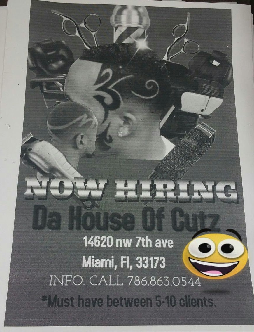 Da House of Cutz Barbershop | 14620 NW 7th Ave, Miami, FL 33168, USA | Phone: (786) 863-0544