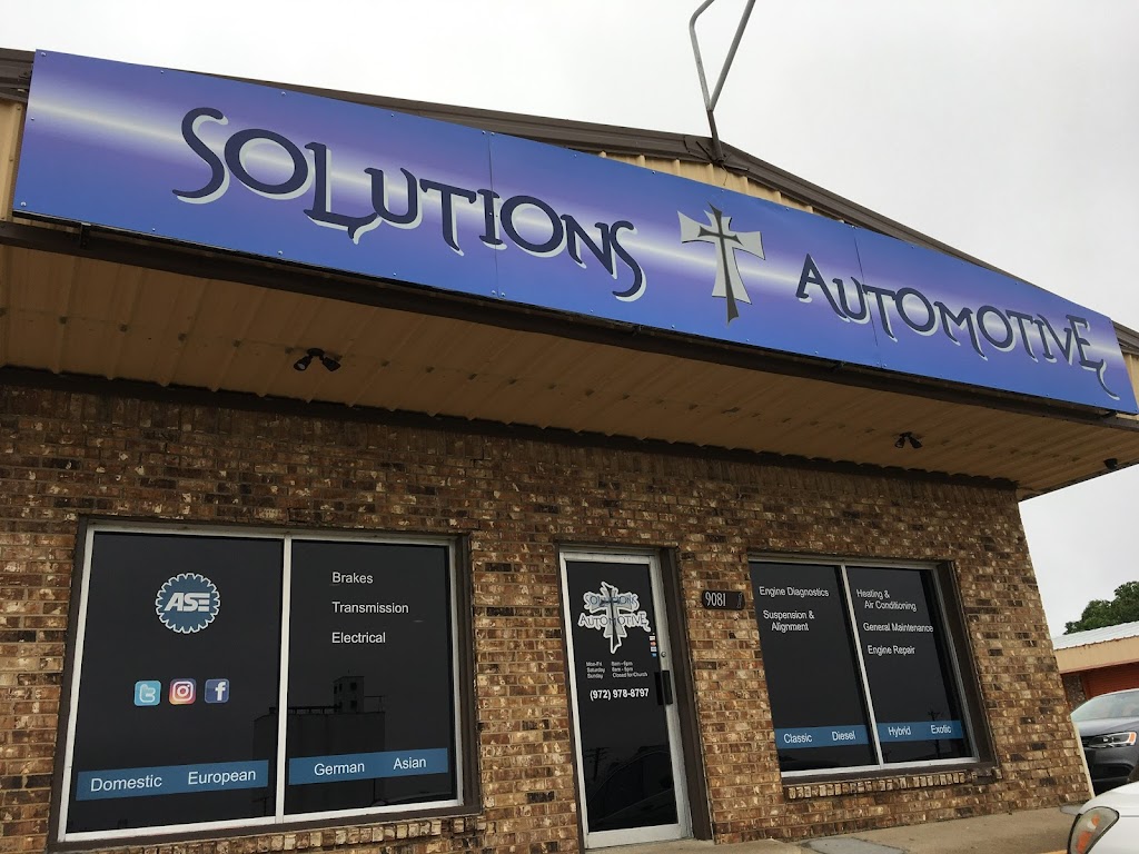 Solutions Automotive | 9081 2nd St, Frisco, TX 75034, USA | Phone: (972) 978-8797