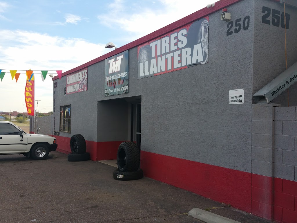 Twins Muffler & Tires, LLC | 250 N Power Rd, Mesa, AZ 85205, USA | Phone: (480) 219-1006