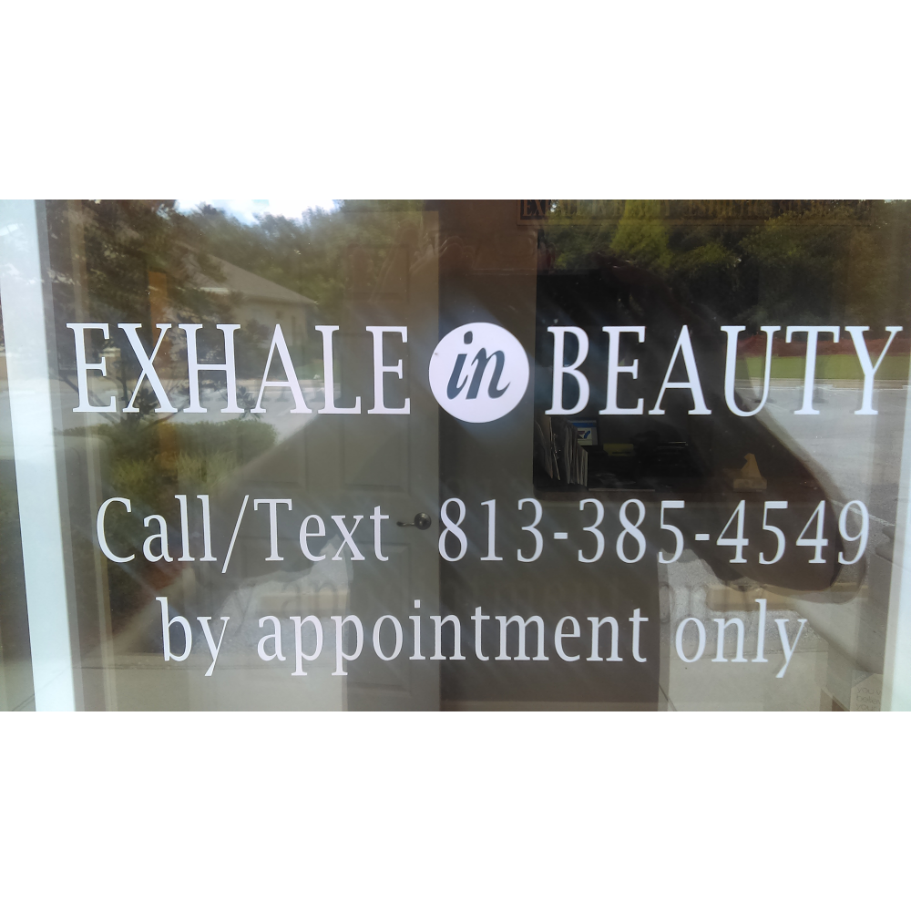 Exhale in Beauty | 5900 Argerian Dr #102, Wesley Chapel, FL 33545, USA | Phone: (813) 385-4549