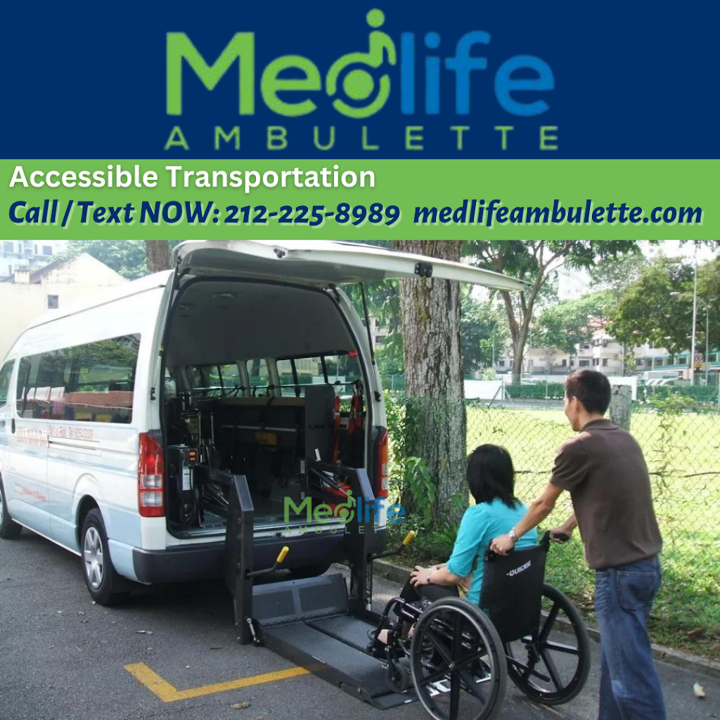 Medlife Ambulette | 1 Edgewater St ste 541, Staten Island, NY 10305, USA | Phone: (212) 225-8989