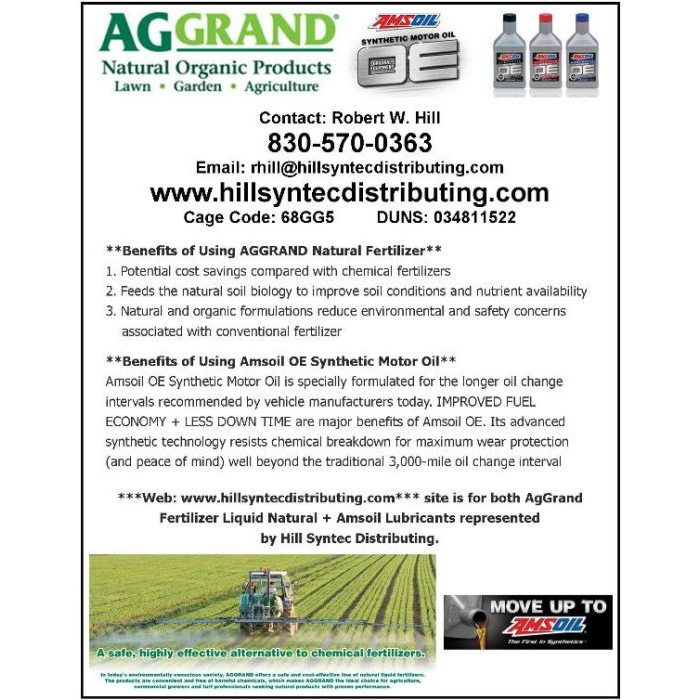 Aggrand Organic Fertilizer | 229 Los Robles Dr, Pleasanton, TX 78064 | Phone: (830) 570-0363