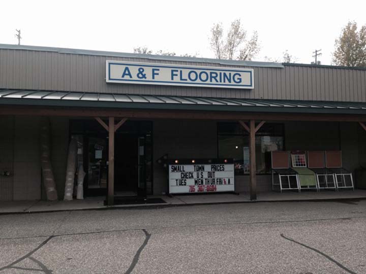 A & F Flooring | 300 N Maple St, Ellsworth, WI 54011, USA | Phone: (715) 273-1427