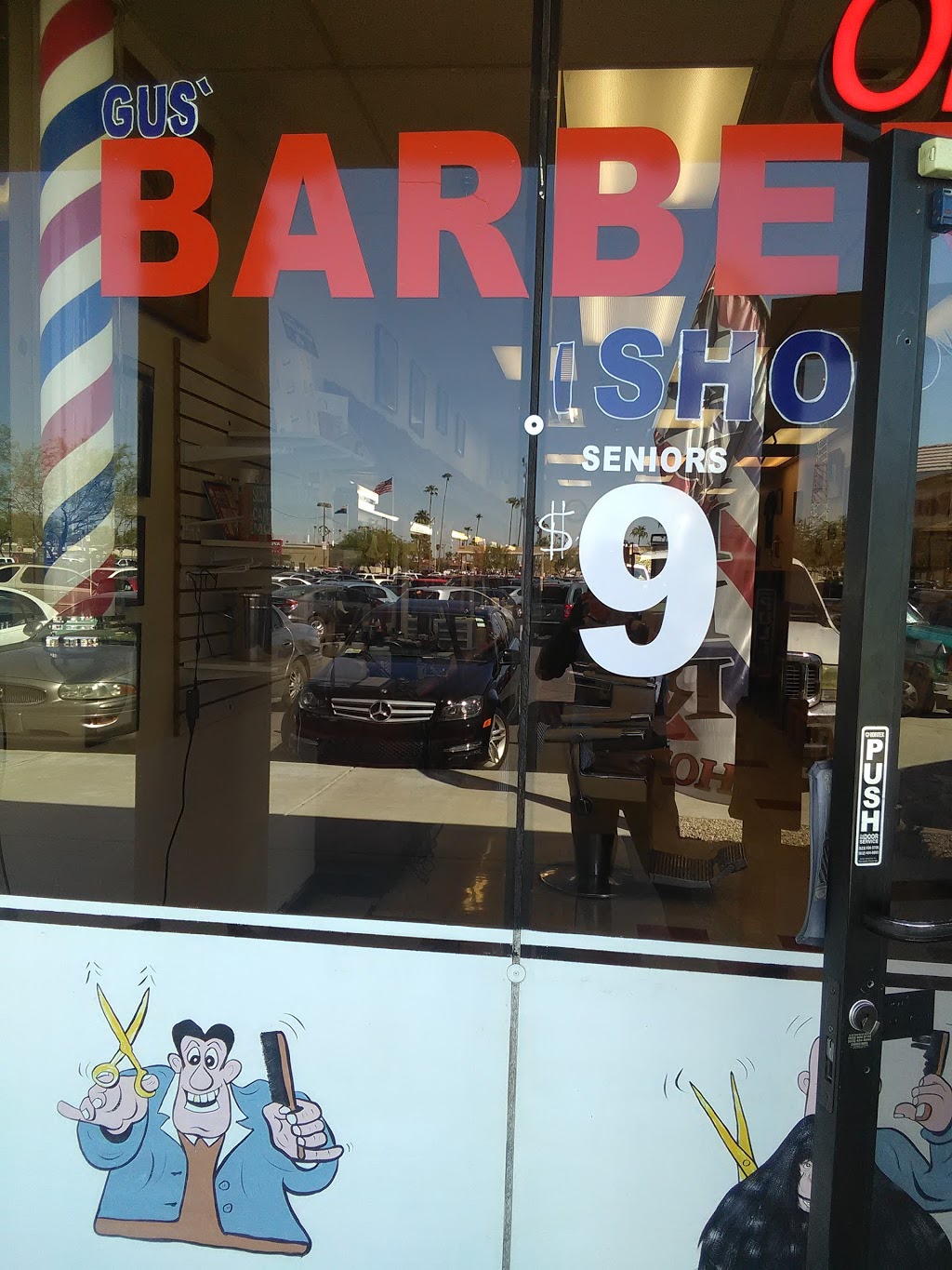 Scissors And Comb Barbershop | 10659 Grand Ave, Sun City, AZ 85351, USA | Phone: (623) 977-4469