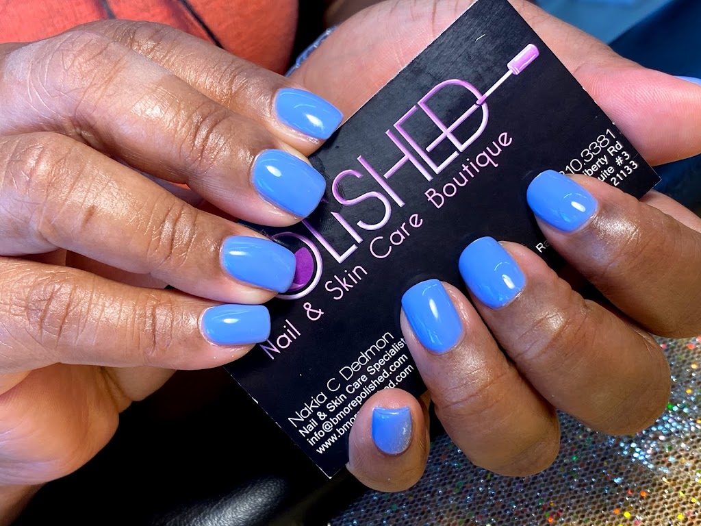 Polished Nail & Skin Care Boutique | 17 Warren Rd Suite 7B, Pikesville, MD 21208, USA | Phone: (410) 504-5171