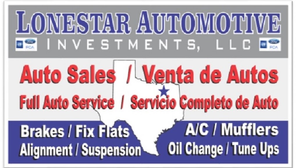 LoneStar Automotive Investments, LLC. | 8122 Maddox St, Dallas, TX 75217, USA | Phone: (214) 738-6583