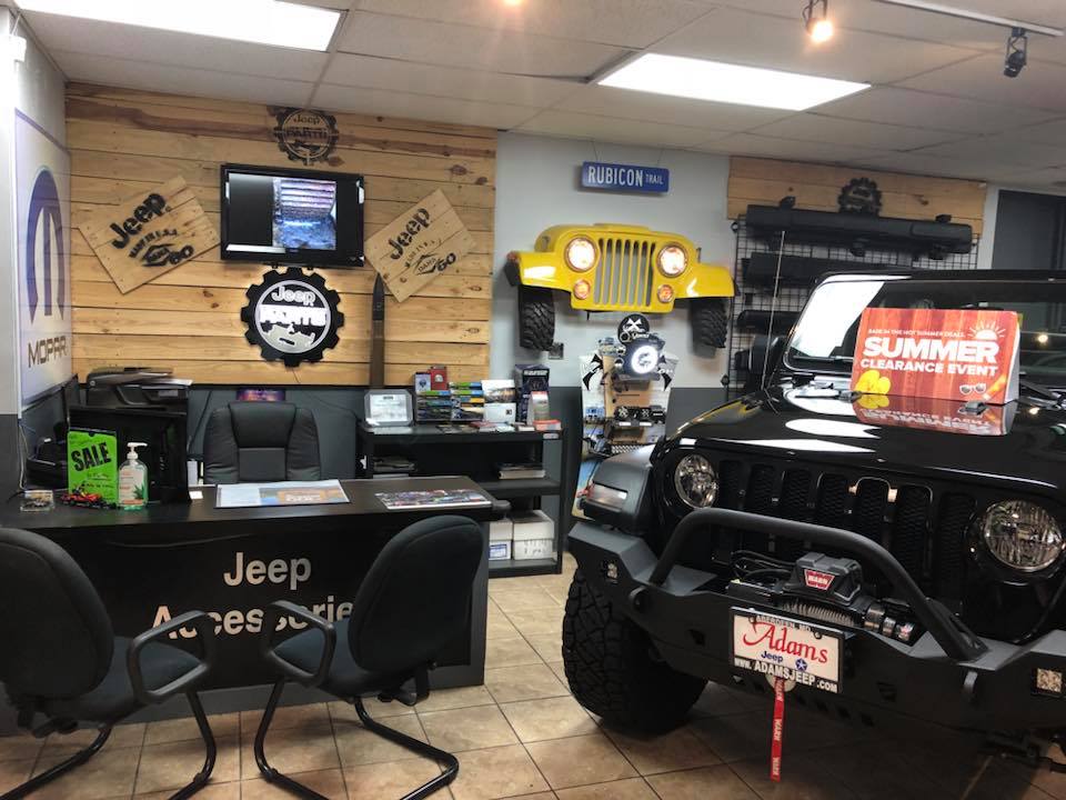 Adams Jeep of Maryland Service Center | 3485 Churchville Rd, Aberdeen, MD 21001, USA | Phone: (410) 879-5800