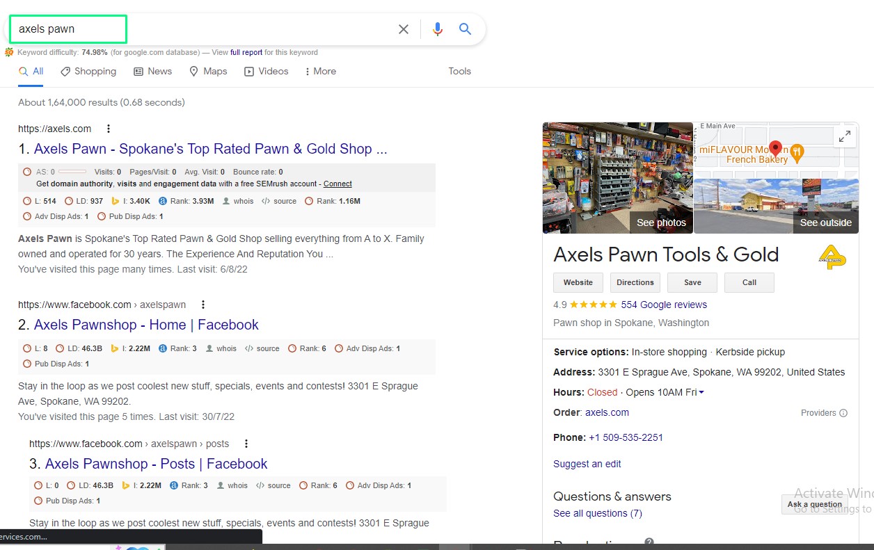 Axels Pawn | 3301 E Sprague Ave, Spokane, WA 99202, United States | Phone: (509) 535-2251