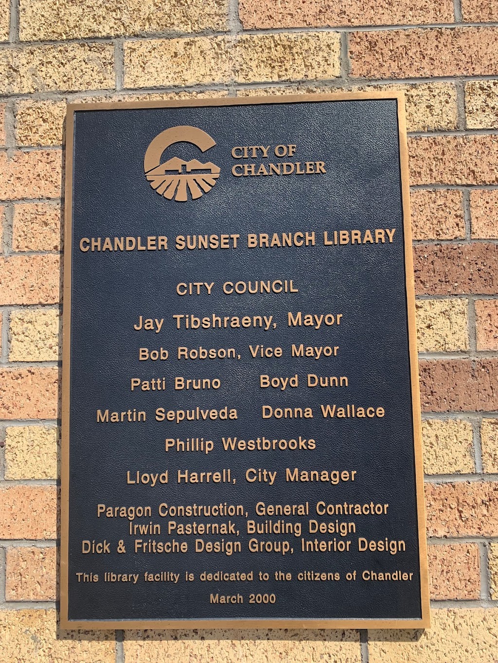 Chandler Public Library - Sunset | 4930 W Ray Rd, Chandler, AZ 85226, USA | Phone: (480) 782-2800