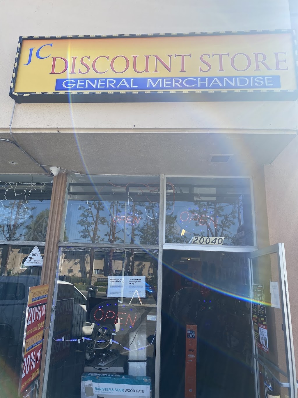 Jc discount store | 20040 Saticoy St, Winnetka, CA 91306, USA | Phone: (747) 265-1717