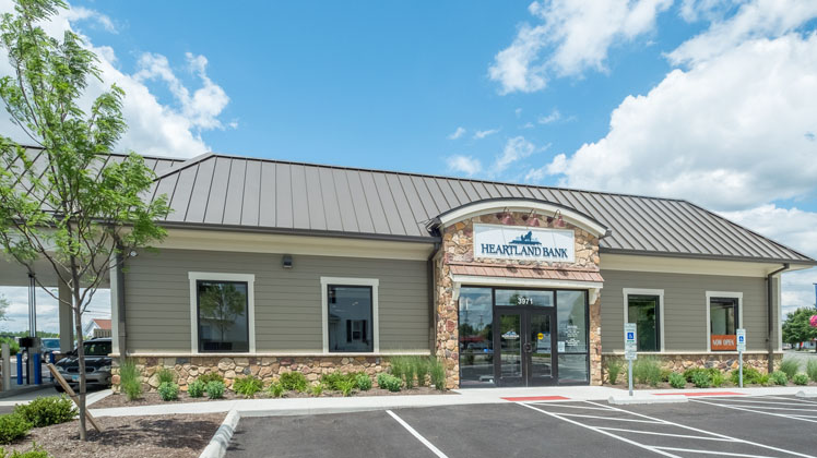 Heartland Bank | 3971 Main St, Hilliard, OH 43026, USA | Phone: (614) 710-1640