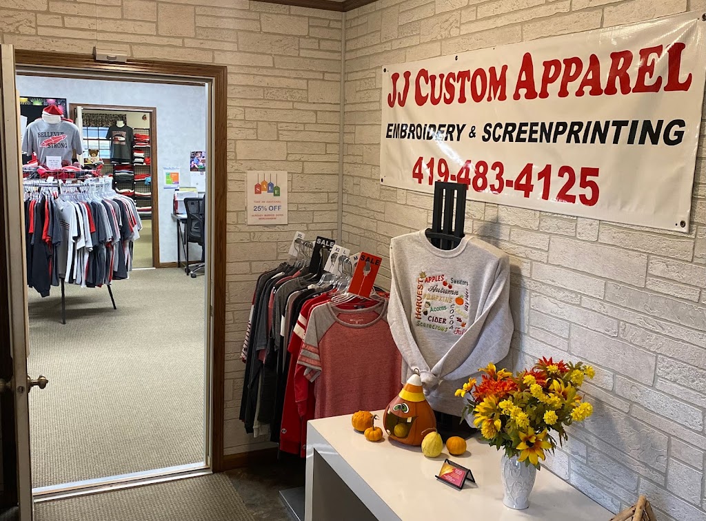 J J Custom Apparel | 1260 Co Rd 308, Bellevue, OH 44811, USA | Phone: (419) 483-4125