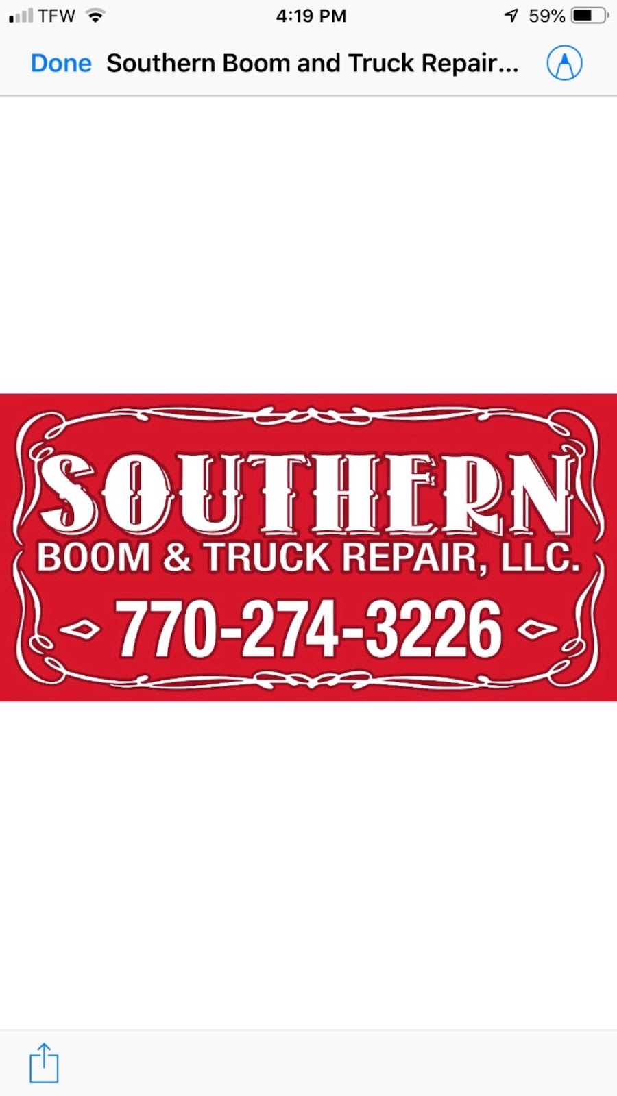 Souther Boom & Truck Repair LLC | 4049 Johns Rd, Dallas, GA 30132, USA | Phone: (770) 274-3226