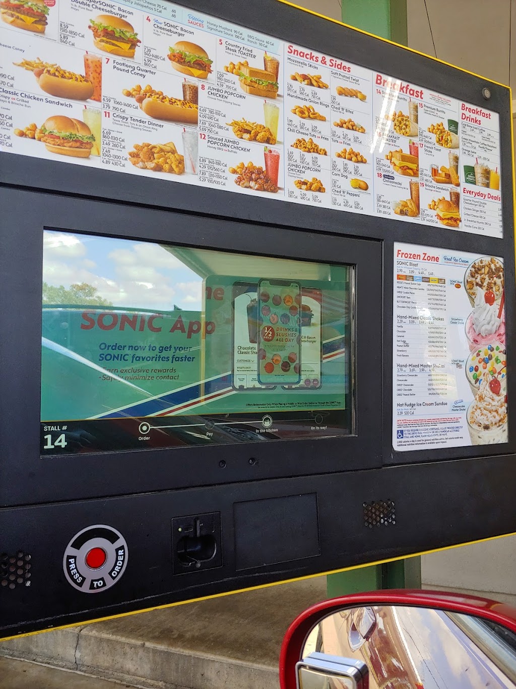 Sonic Drive-In | 107 N Rock Rd, Derby, KS 67037, USA | Phone: (316) 788-0155