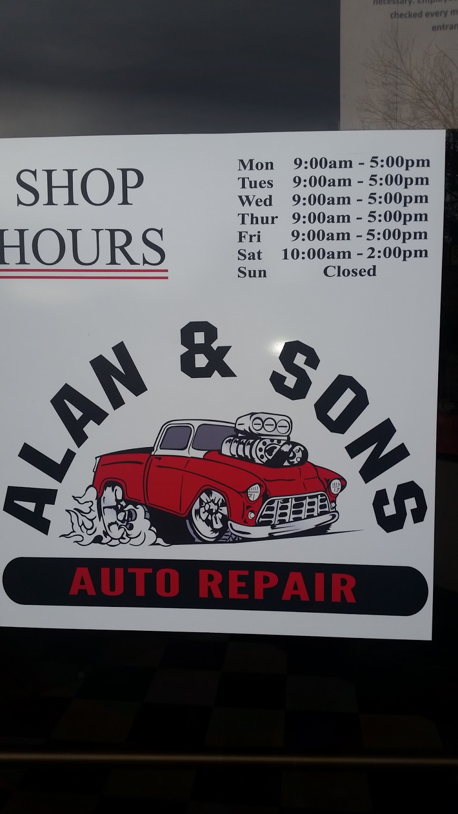 Alan & Sons | 4001 First St #7a, Livermore, CA 94551, USA | Phone: (925) 446-5106