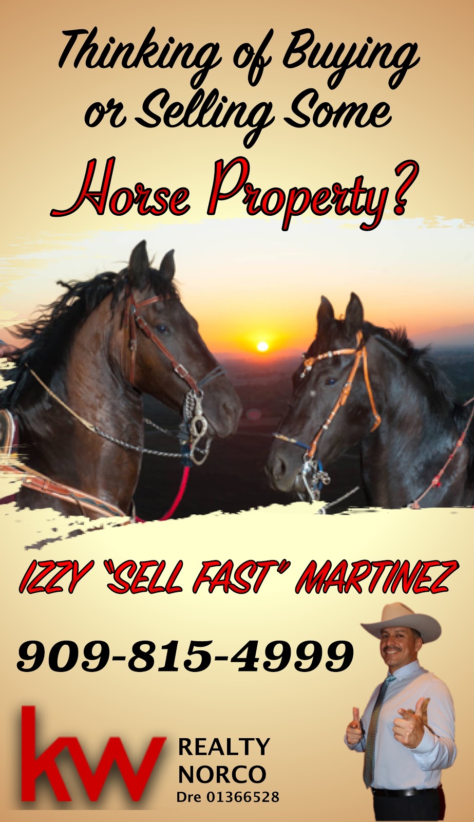 Norco Realtor Izzy SELL FAST Martinez Real Estate | 3646 Hamner Ave, Norco, CA 92860, USA | Phone: (909) 815-4999