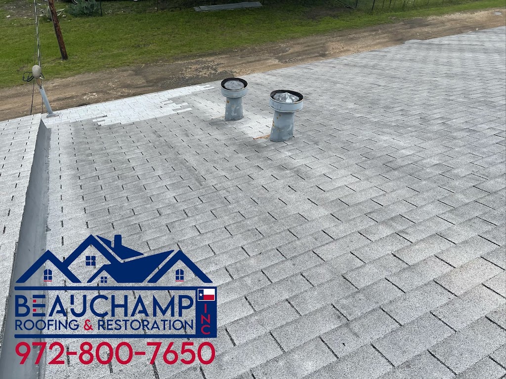 Beauchamp Roofing & Restoration, Inc. | 141 Coyote Creek Dr, Lavon, TX 75166, USA | Phone: (972) 800-7650