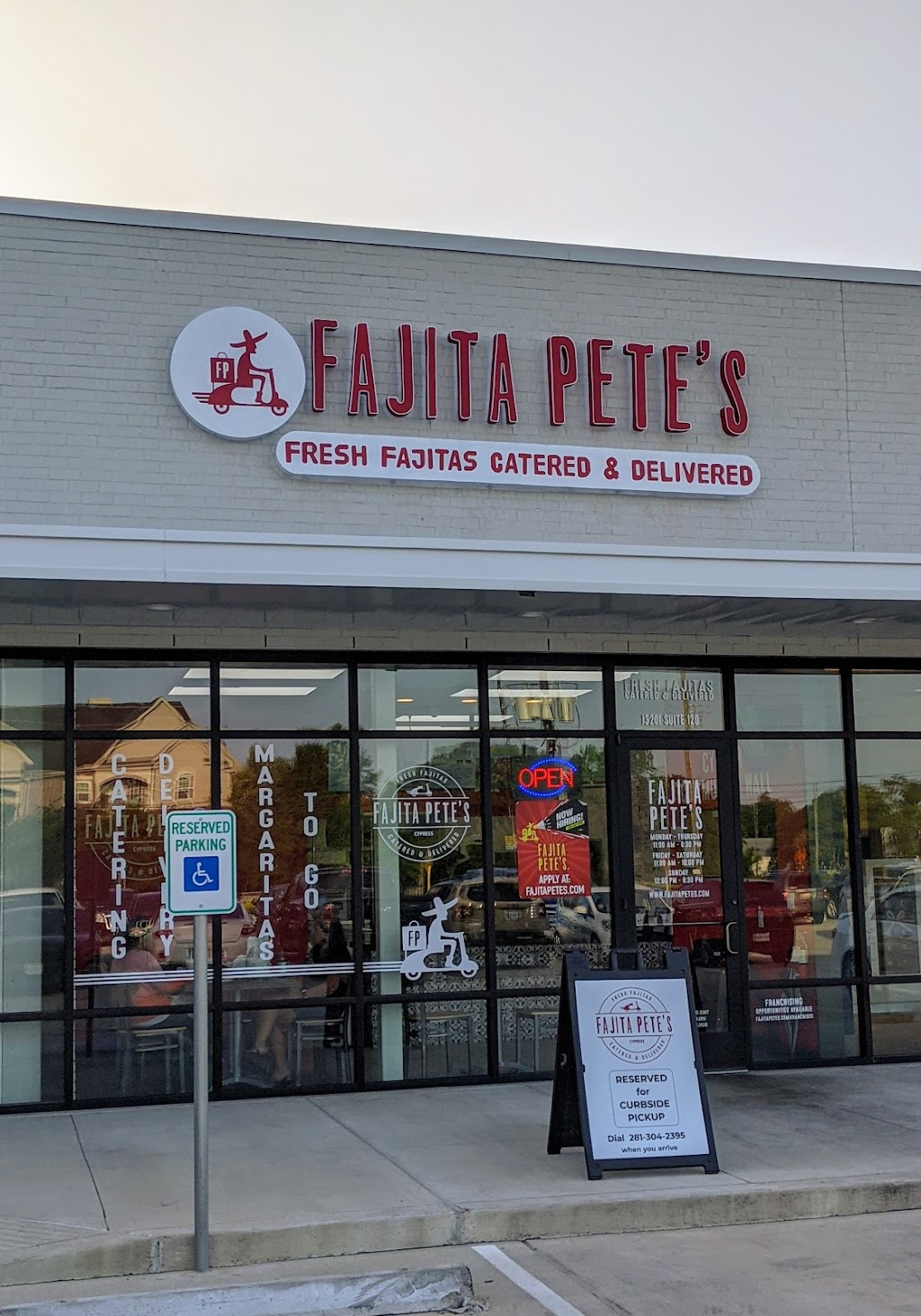 Fajita Petes - Cypress | 13201 Fry Rd Suite 120, Cypress, TX 77433, USA | Phone: (281) 304-2395