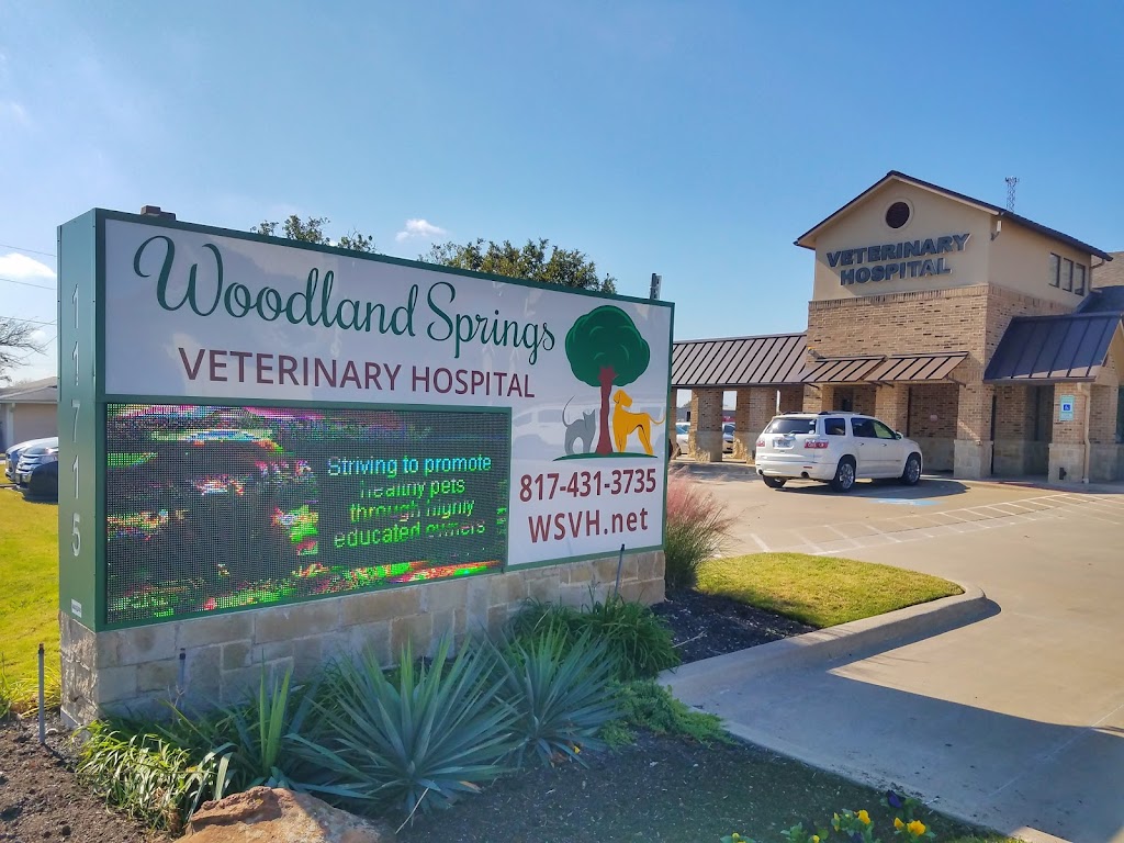 Woodland Springs Veterinary Hospital | 11715 Alta Vista Rd, Fort Worth, TX 76244, USA | Phone: (817) 431-3735