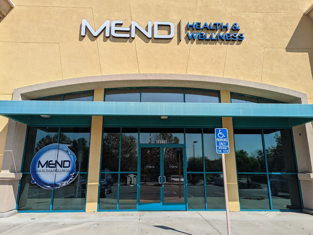 MEND Health & Wellness | 26328 Citrus St, Valencia, CA 91355, USA | Phone: (661) 443-3022 MEND Health & Wellness | 26328 Citrus St, Valencia, CA 91355, USA | Phone: (661) 443-3022
