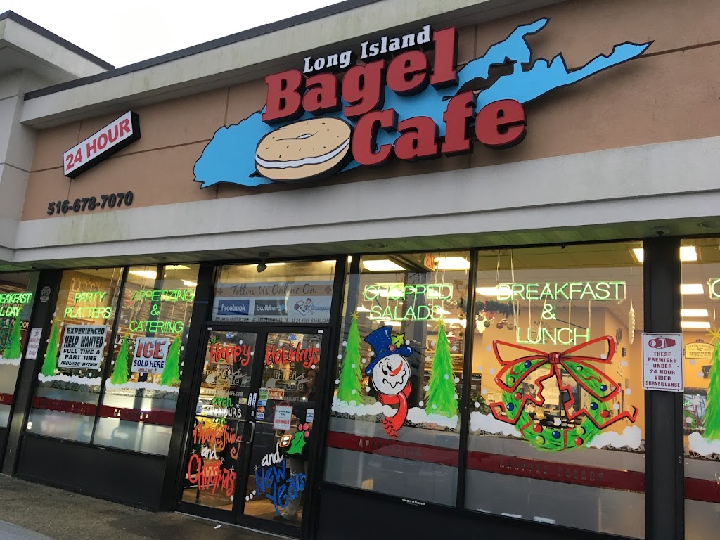 Long Island Bagel Cafe | 3444 Long Beach Rd, Oceanside, NY 11572, USA | Phone: (516) 678-7070