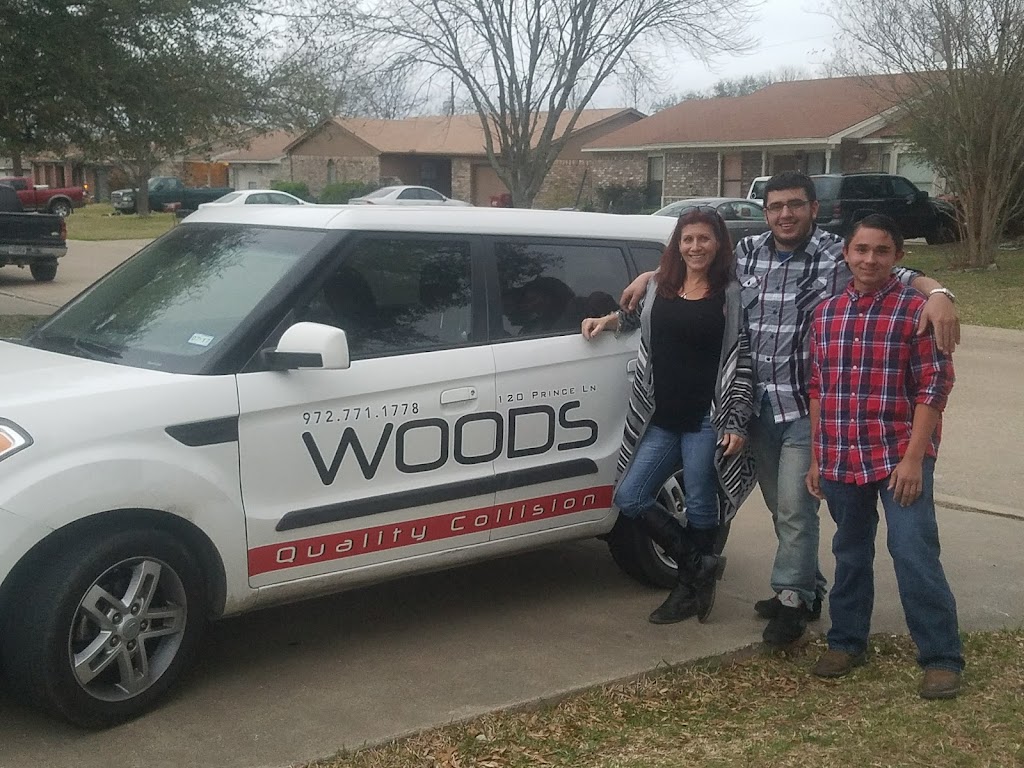 Woods Quality Collision LLC | 120 Prince Ln, Rockwall, TX 75087, USA | Phone: (972) 771-1778