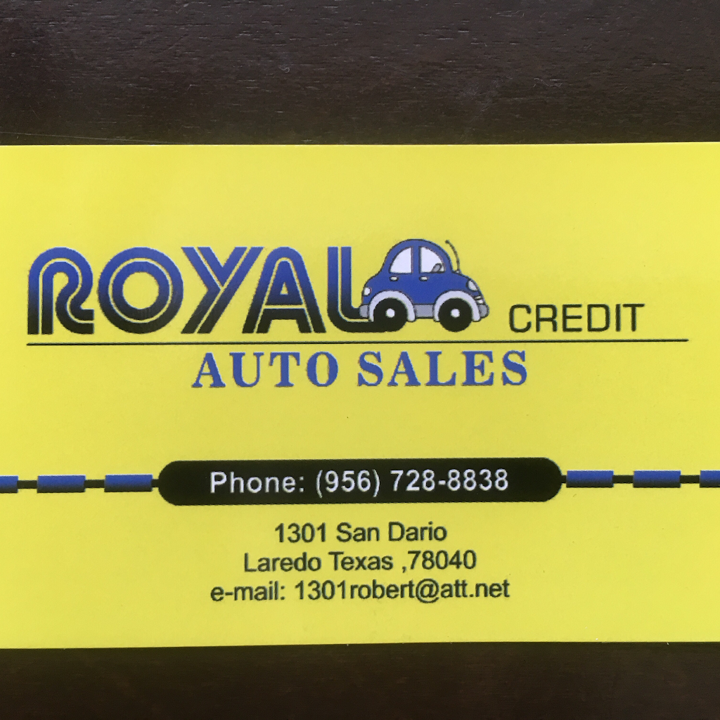 Royal Credit Auto Sales Inc | 1301 San Dario Ave, Laredo, TX 78040 | Phone: (956) 728-8838