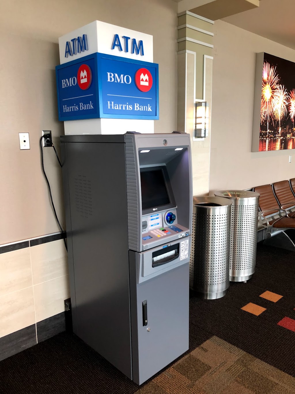 BMO Harris ATM | 4000 International Drive, Ticketing Level, Madison, WI 53704, USA | Phone: (888) 340-2265