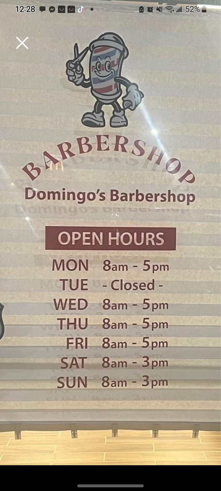 Domingos barber shop | 301 E Olive Ave, Porterville, CA 93257, USA | Phone: (559) 789-5080