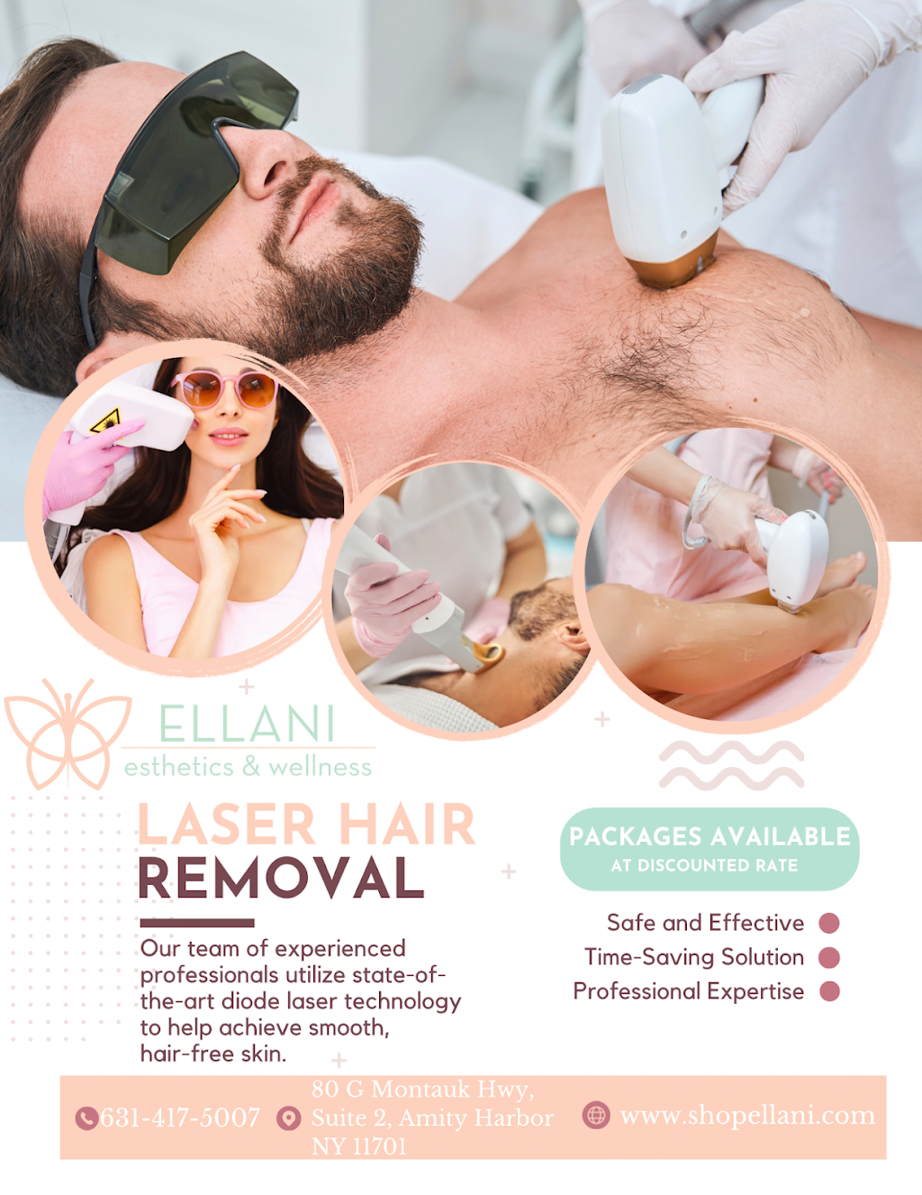 Ellani Esthetics & Wellness | 80 G Montauk Hwy Suite 2, Amity Harbor, NY 11701, USA | Phone: (631) 417-5007