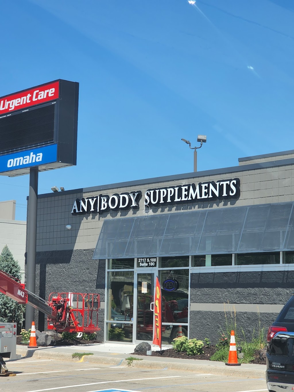 Anybody Supplements Omaha | 2717 S 108th St suite 100, Omaha, NE 68144, USA | Phone: (531) 466-4758