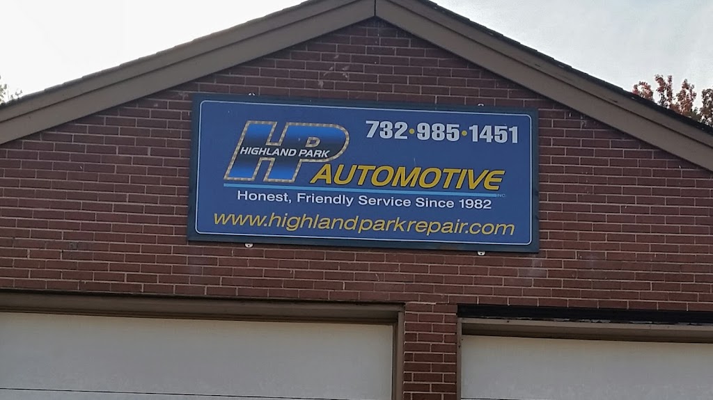 Highland Park Automotive | 1150 Raritan Ave, Highland Park, NJ 08904, USA | Phone: (732) 985-1451