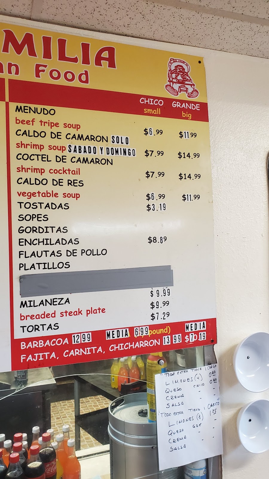 La Familia Mexican Food | 602 10th St W, Palmetto, FL 34221, USA | Phone: (941) 722-9155