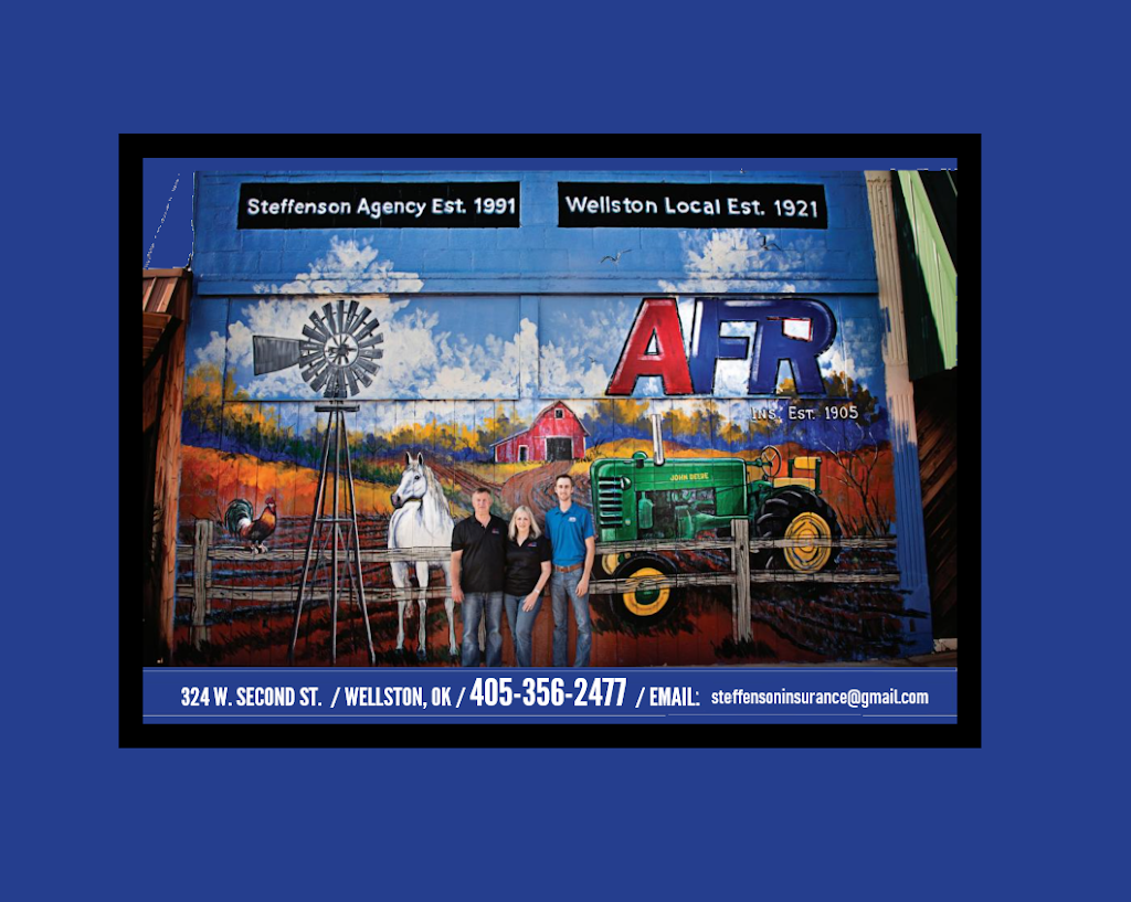 Steffenson Insurance | 324 W 2nd St, Wellston, OK 74881, USA | Phone: (405) 356-2477