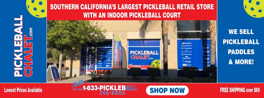 Pickleball Chalet | 18283 Pasadena St Unit 100, Lake Elsinore, CA 92530, USA | Phone: (833) 742-5532
