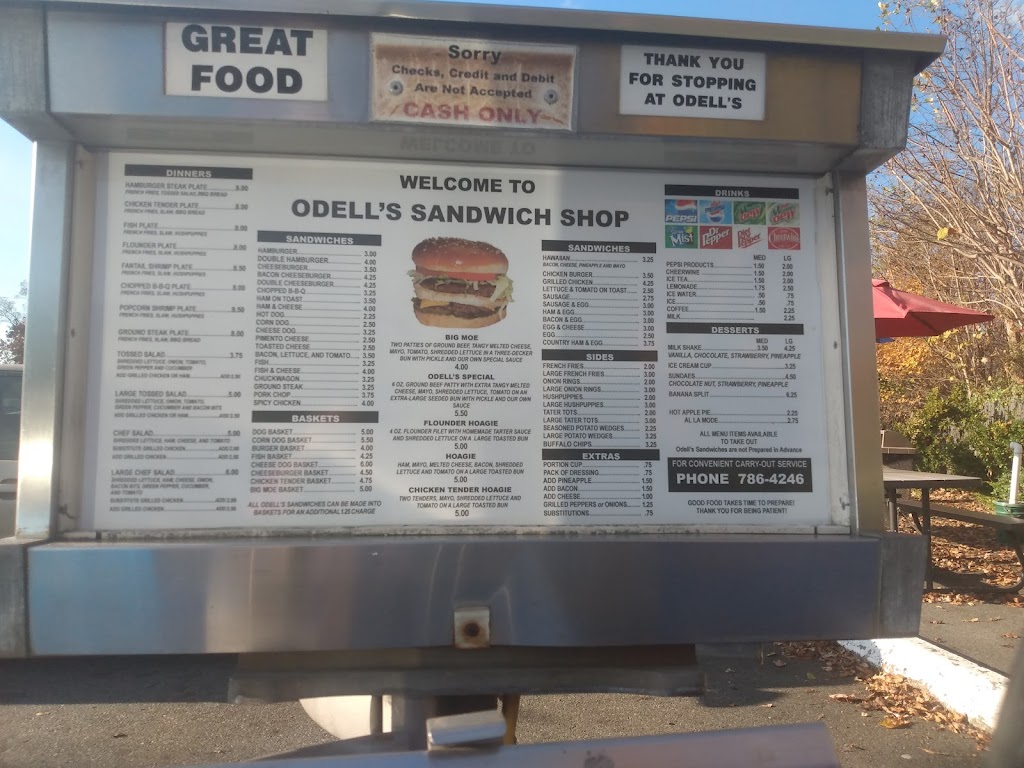 ODells Sandwich Shop | 1224 W Pine St, Mt Airy, NC 27030, USA | Phone: (336) 786-4246
