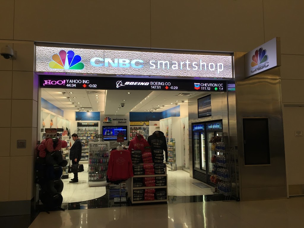 CNBC Smartshop | North Terminal, Between Gates D6 and D8, across from them, W G Rogell Dr, Detroit, MI 48242, USA | Phone: (734) 629-4765