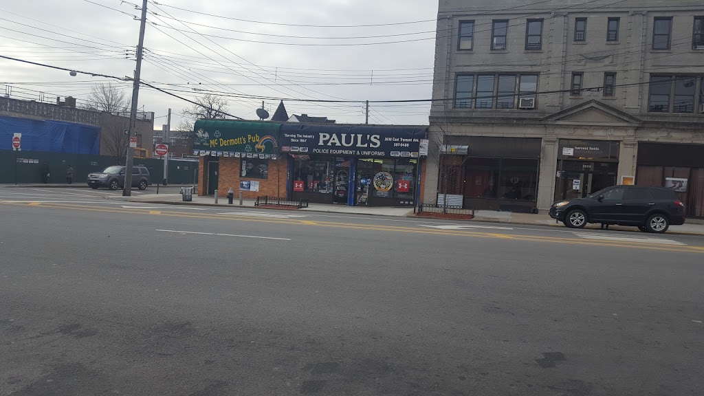 Pauls Police Equipment | 2630 E Tremont Ave, The Bronx, NY 10461, USA | Phone: (718) 597-0480