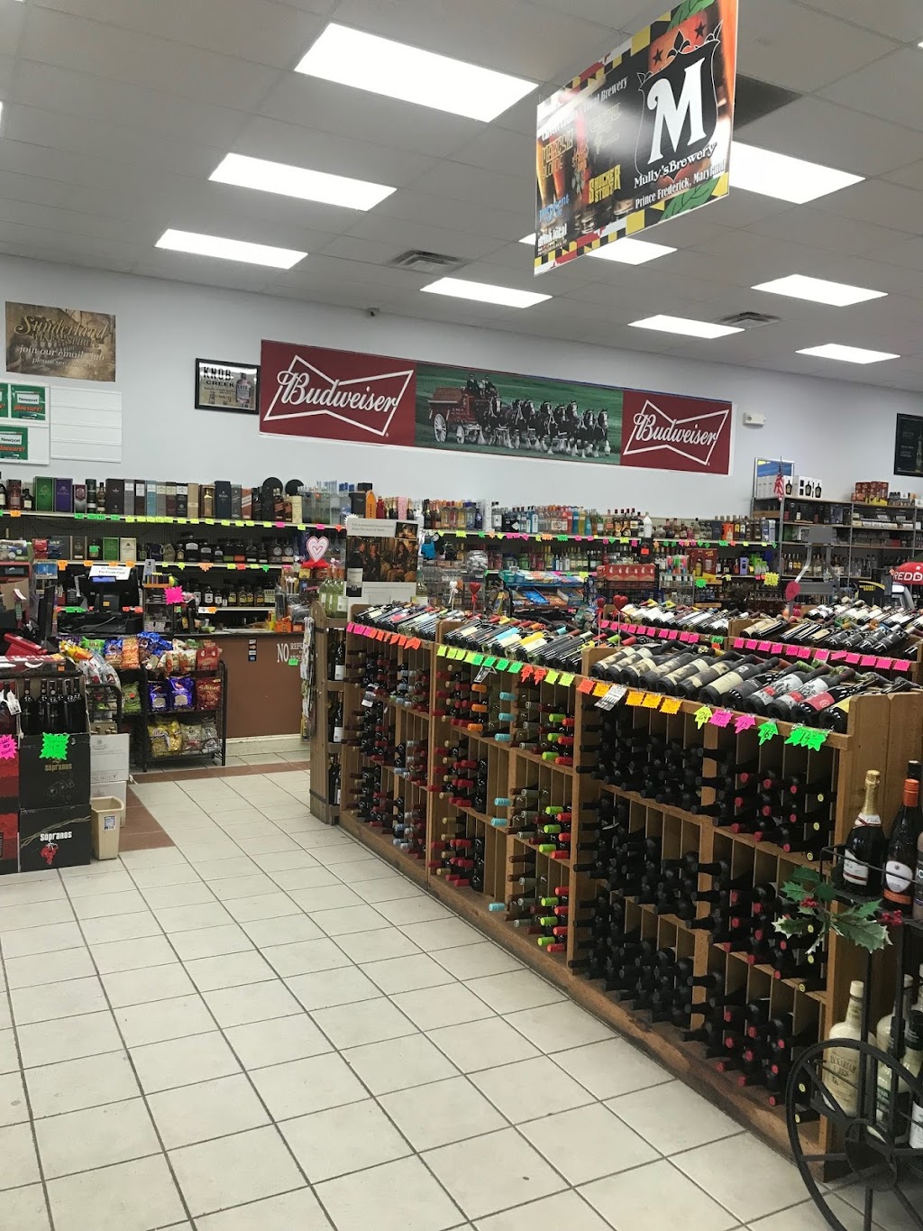 Sunderland Wine and Spirits | 44 Dalrymple Rd, Sunderland, MD 20689, USA | Phone: (410) 286-8106