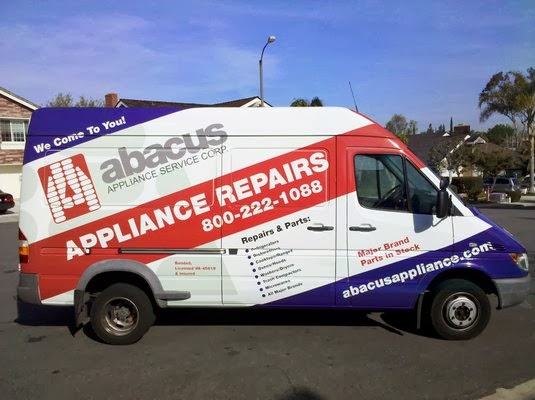 Abacus Appliance Services Corporation | 4860 Irvine Blvd, Irvine, CA 92620 | Phone: (714) 838-9056